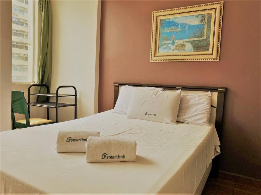 Apartamento Com Dois Quartos Na Orla De Copacabana ريو دي جانيرو المظهر الخارجي الصورة